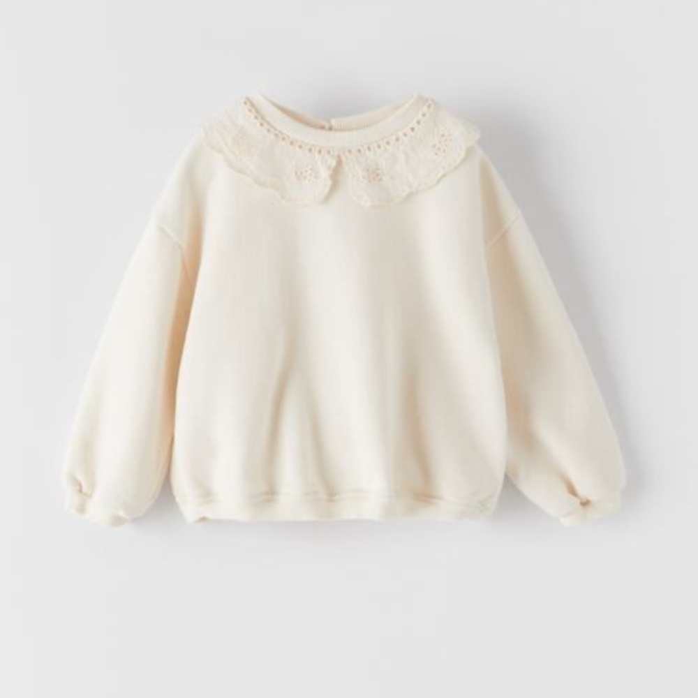 Zara Girls Sweatshirt Blouse (12-18m)